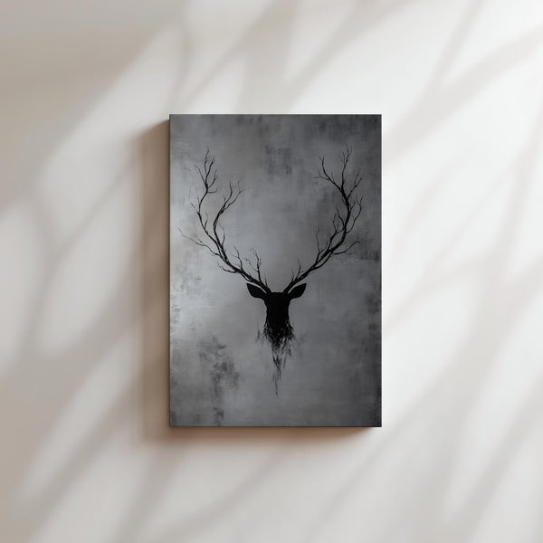 Antler Silhouette Art