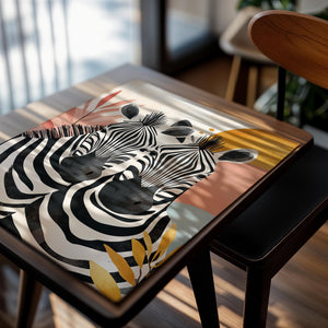 Zebra Duo Abstract