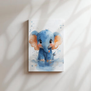 Blue Baby Elephant