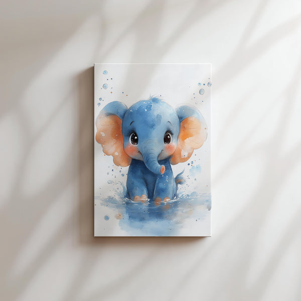 Blue Baby Elephant