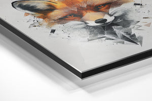 Geometric Fox Portrait