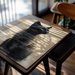 Black Cat Artistic Glow