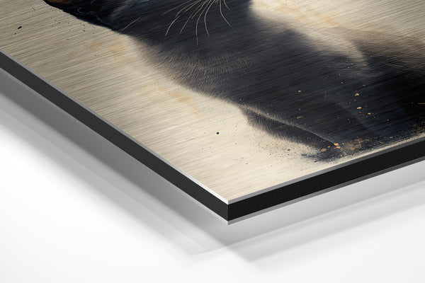 Black Cat Artistic Glow