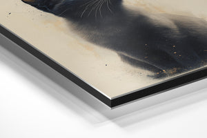 Black Cat Artistic Glow