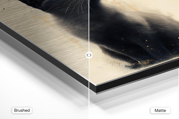 Black Cat Artistic Glow