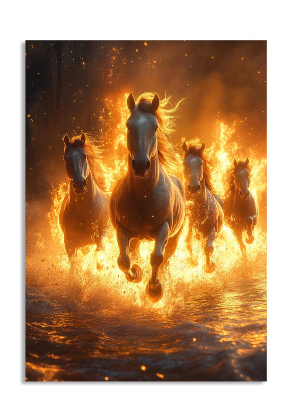 Flaming Horses Run