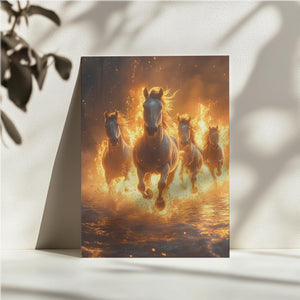 Flaming Horses Run
