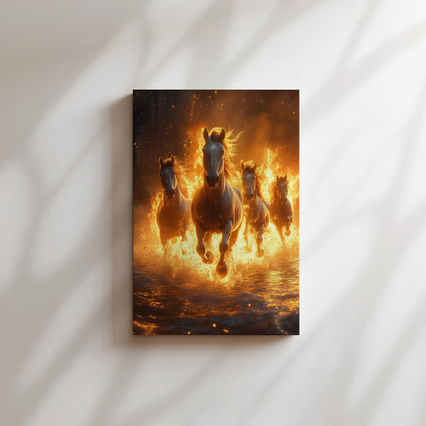 Flaming Horses Run