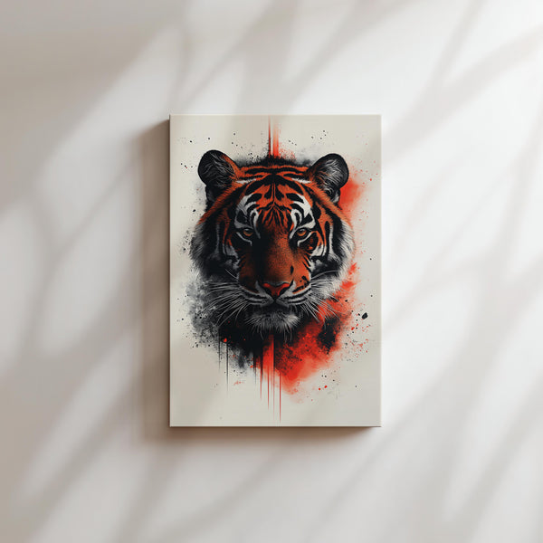 Fierce Tiger Portrait