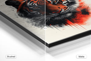 Fierce Tiger Portrait