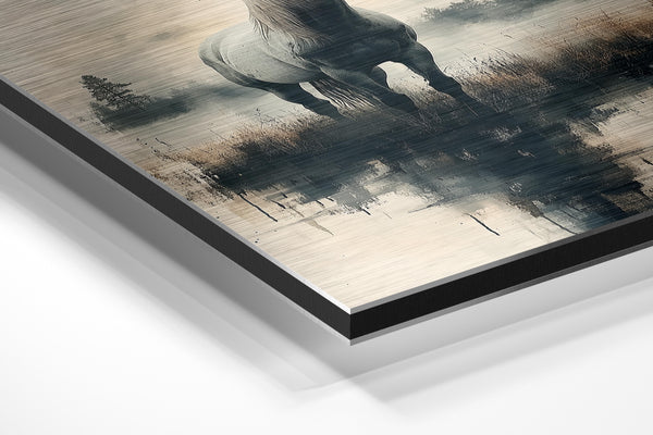 Majestic Horse in Mist