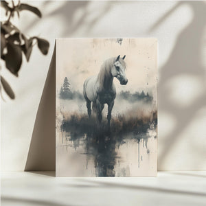 Majestic Horse in Mist