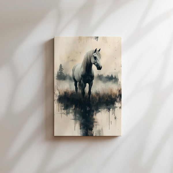 Majestic Horse in Mist