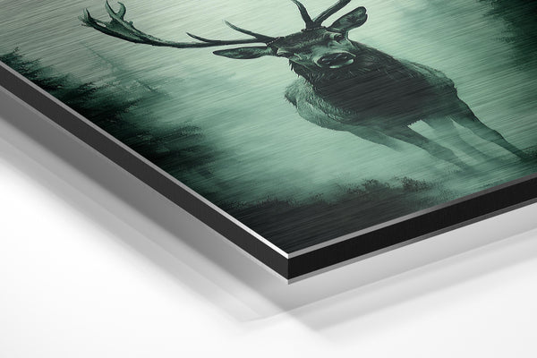 Deer in Mystic Forest