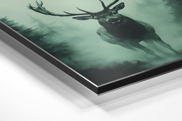 Deer in Mystic Forest