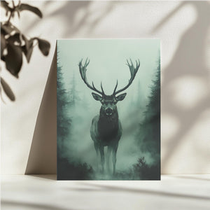 Deer in Mystic Forest