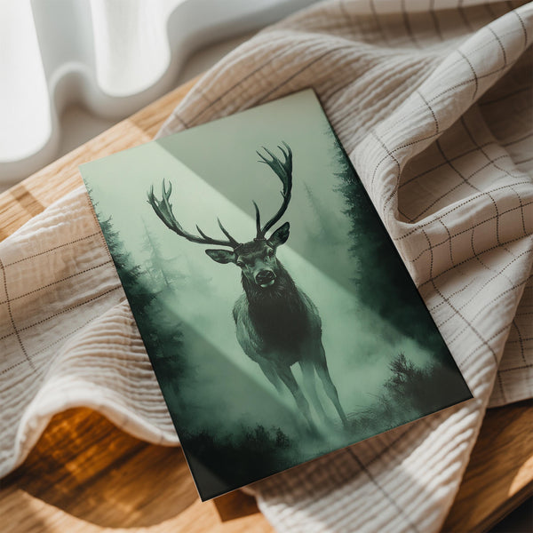 Deer in Mystic Forest
