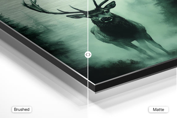 Deer in Mystic Forest