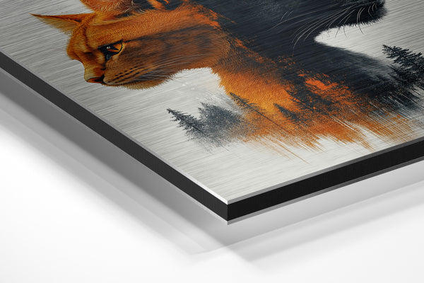 Dual-Tone Feline Contrast