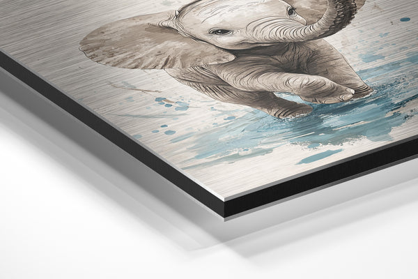 Playful Baby Elephant