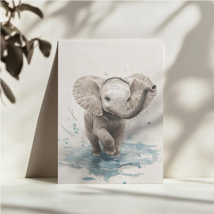 Playful Baby Elephant