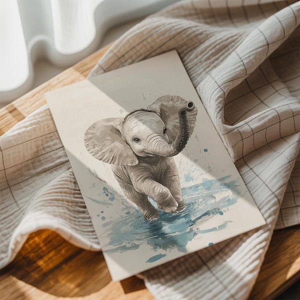 Playful Baby Elephant