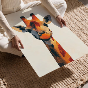 Giraffe Close-Up Portrait