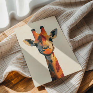 Giraffe Close-Up Portrait