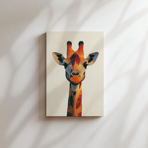 Giraffe Close-Up Portrait