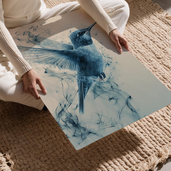 Ethereal Hummingbird Flight