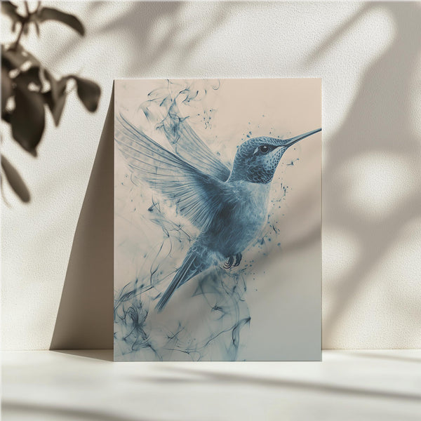 Ethereal Hummingbird Flight