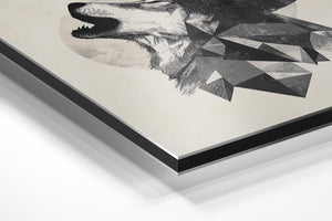 Geometric Howling Wolf