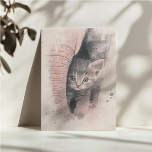 Kitten and Elephant Bond