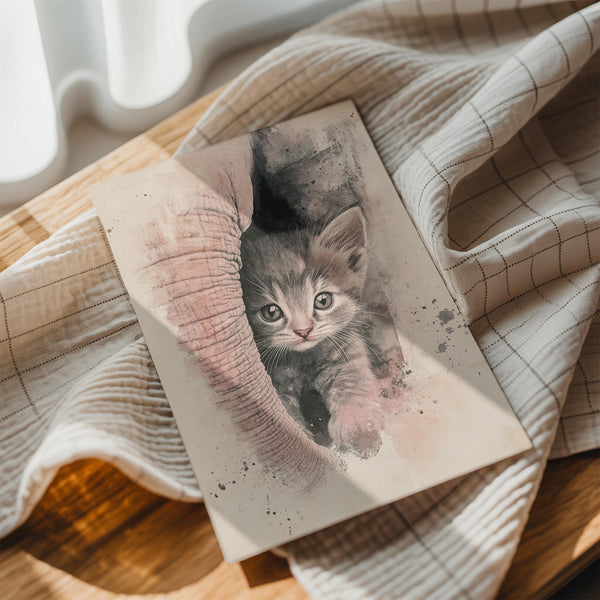 Kitten and Elephant Bond