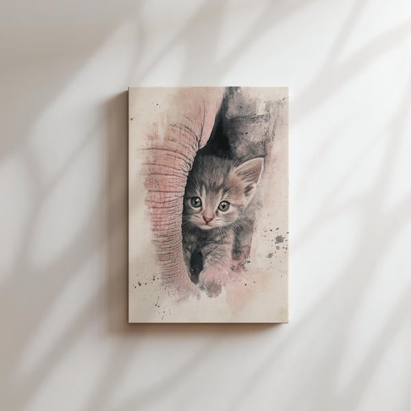 Kitten and Elephant Bond