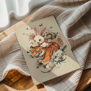 Bunny Riding Tiger