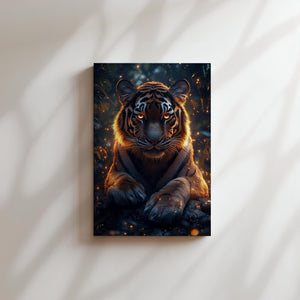 Glowing Tiger Gaze