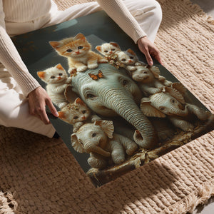 Kittens and Elephants