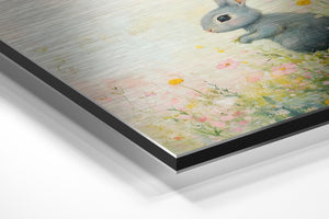 Pastel Bunny in Meadow