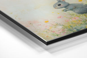 Pastel Bunny in Meadow