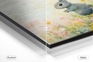 Pastel Bunny in Meadow