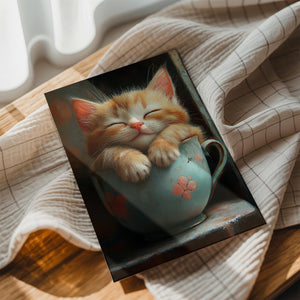 Kitten in Teacup