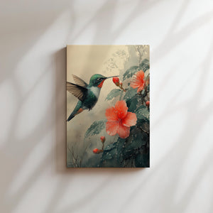 Hummingbird and Bloom