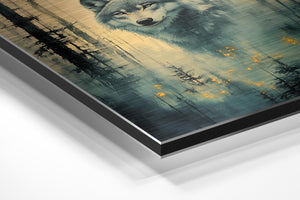 Wolf in Forest Mystery