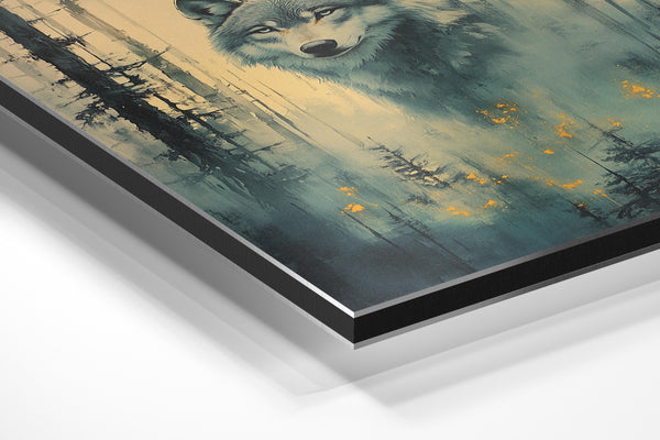 Wolf in Forest Mystery