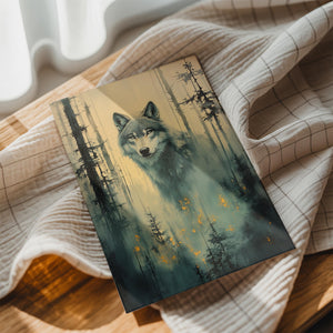 Wolf in Forest Mystery