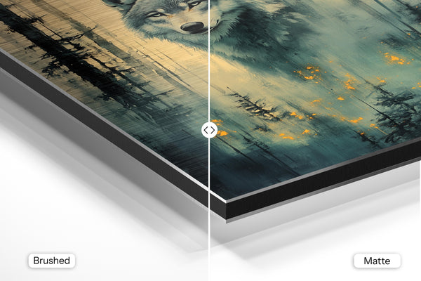 Wolf in Forest Mystery