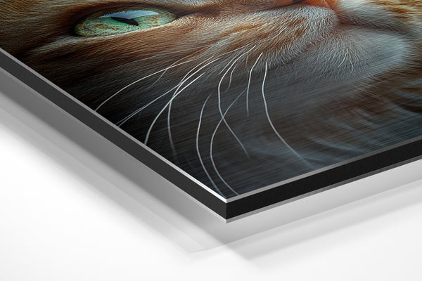 Cat with Golden Glow