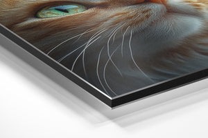 Cat with Golden Glow