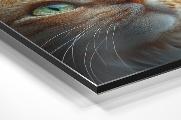 Cat with Golden Glow